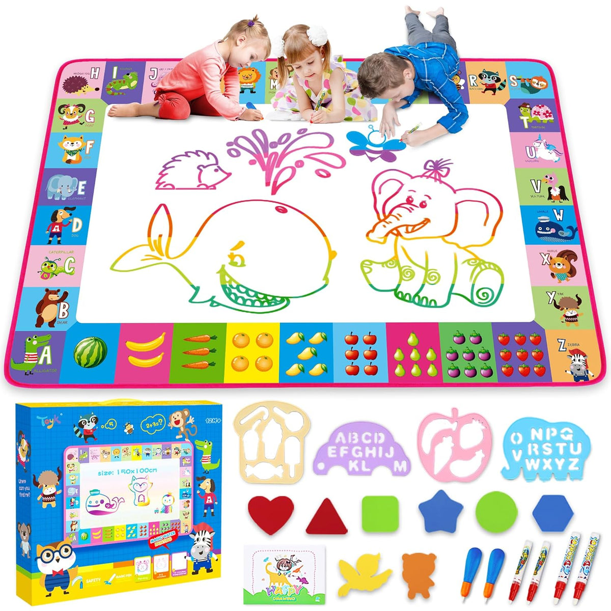AquaDoodle β Magic Water Drawing Mat for Kids