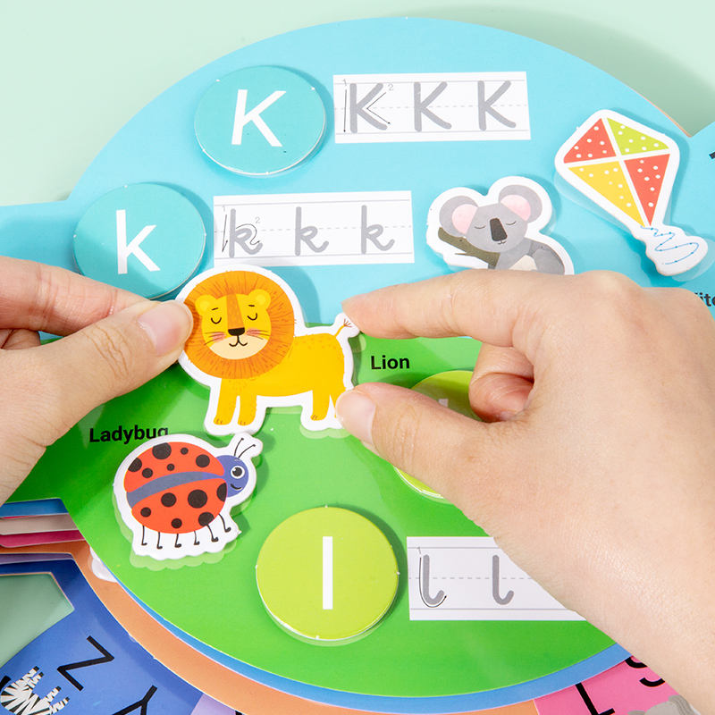 BusyBloom โ Letter Cognition Montessori Busy Board