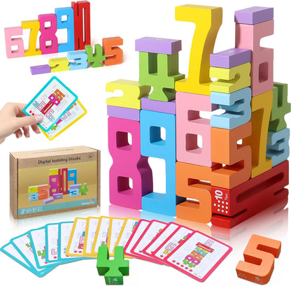 Little Genius 5-in-1 Math Learning Building Block