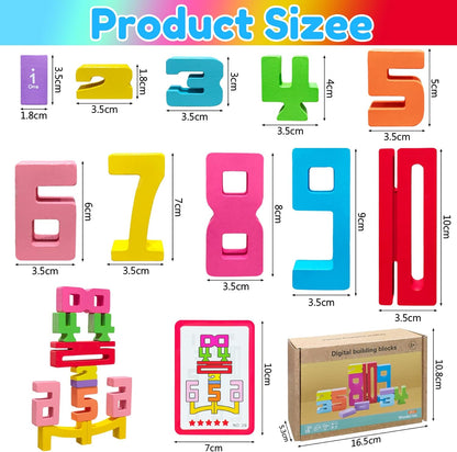 Little Genius 5-in-1 Math Learning Building Block