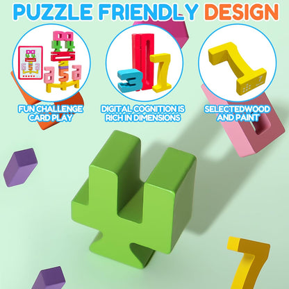 Little Genius 5-in-1 Math Learning Building Block