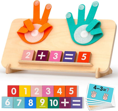 Educational Math manipulatives Number Counting Blocks for Kids
