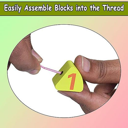 TimeTrek – Montessori Wooden Learning Clock for Kids