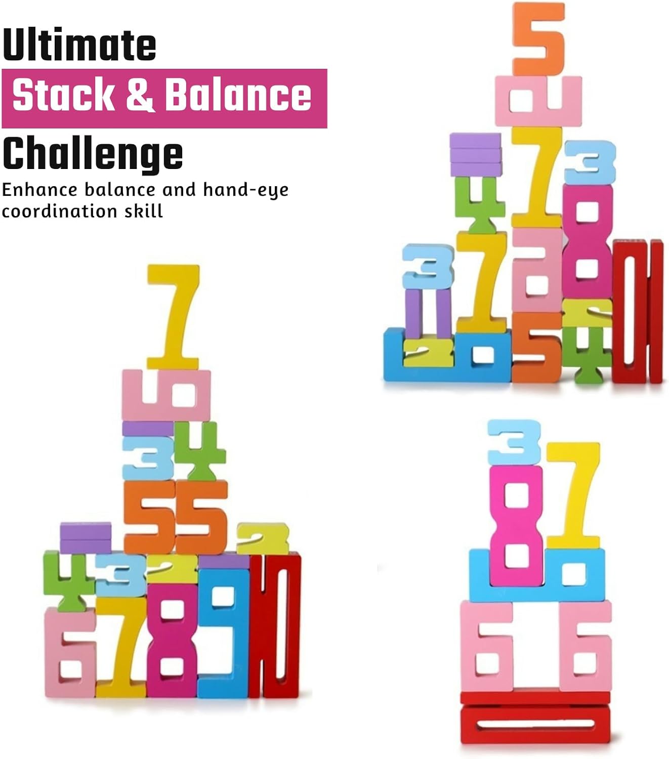 Little Genius 5-in-1 Math Learning Building Block