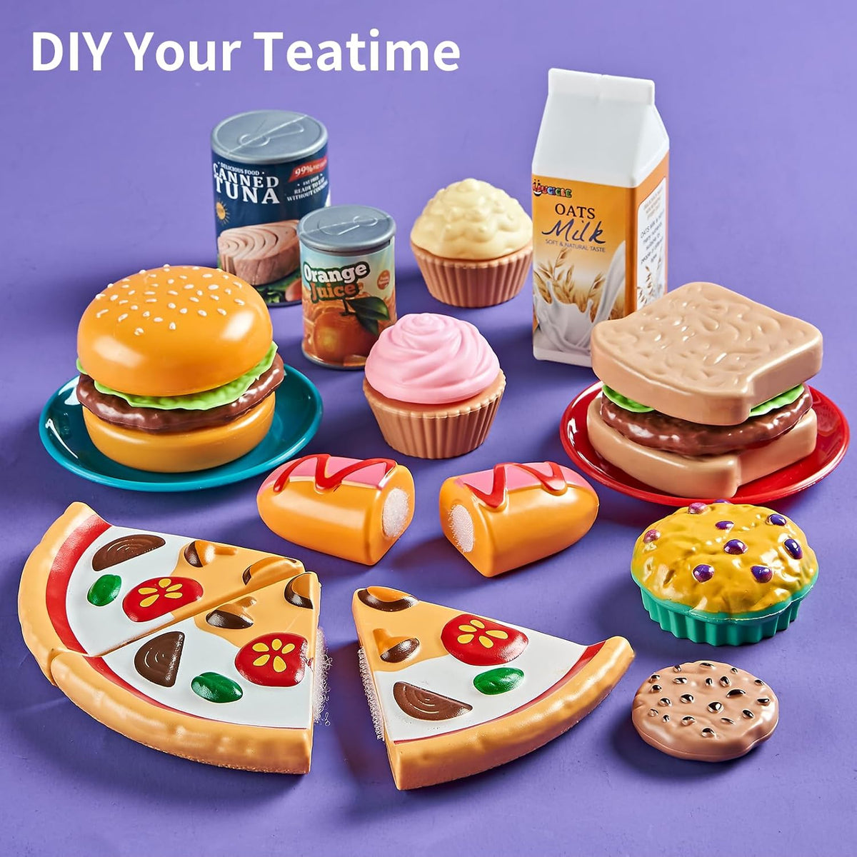 Ultimate Pieces Pretend Play Food Set for Kids