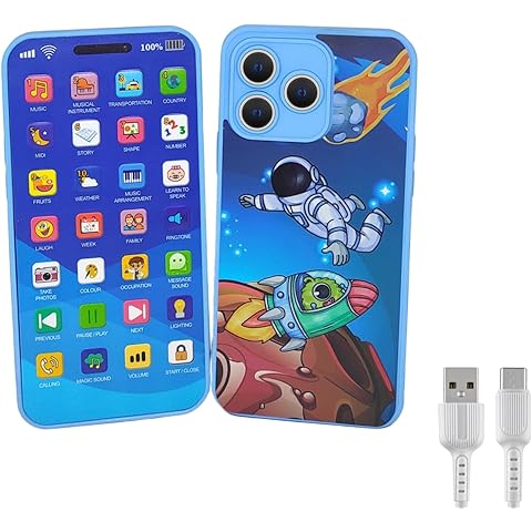 TinyTalker Smart Phone: Rechargeable Musical Learning Toy