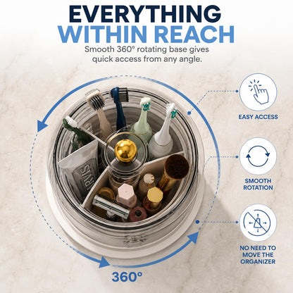 BrushNest – Toothbrush & Toothpaste Organizer