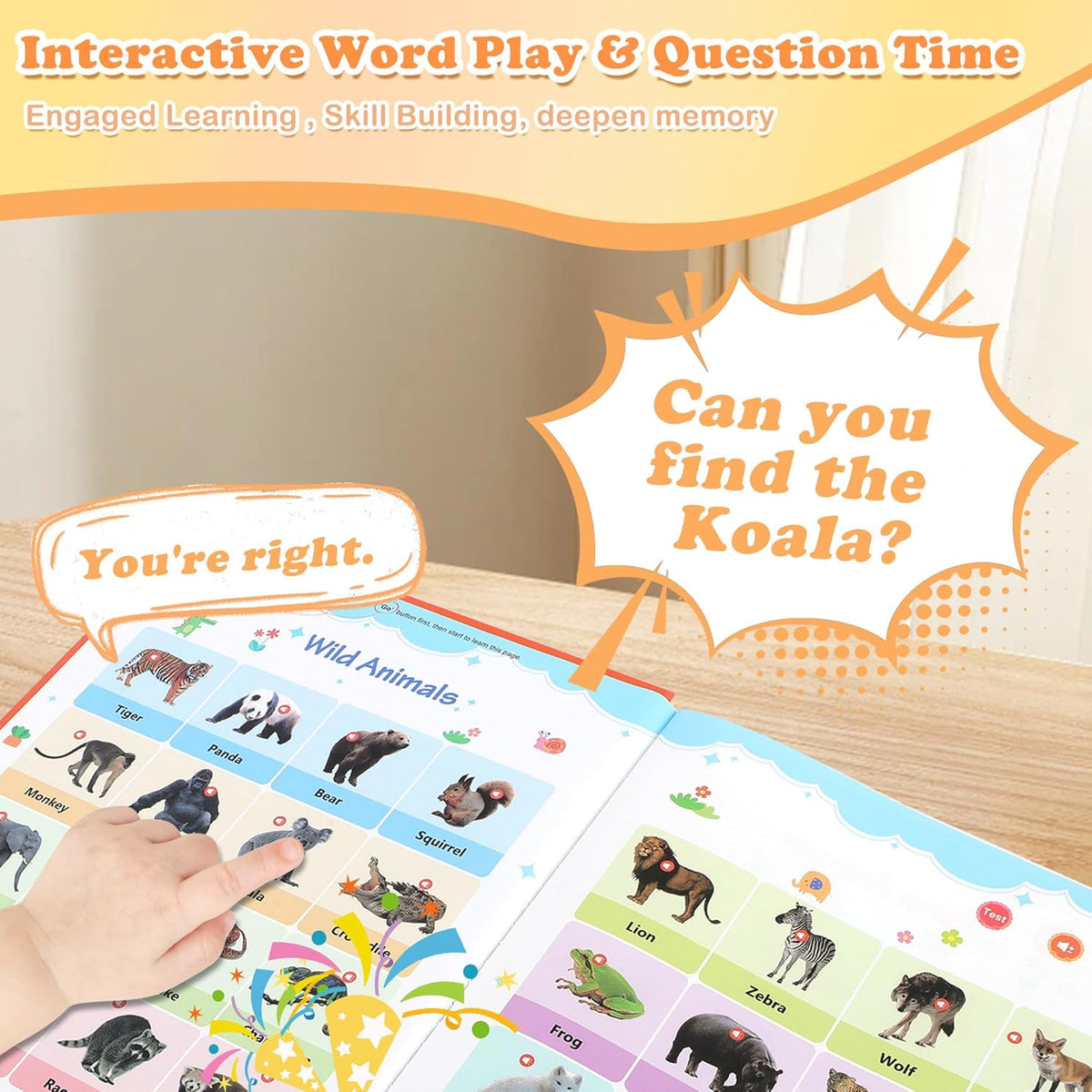 My First English Words Sound Book , English Learning Talking Book