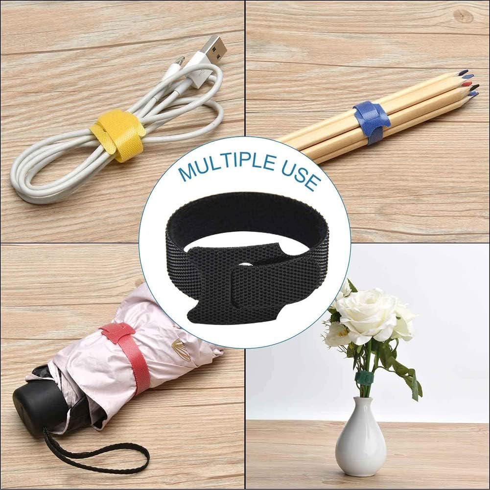 Reusable Hook & Loop Cable Organizer Straps