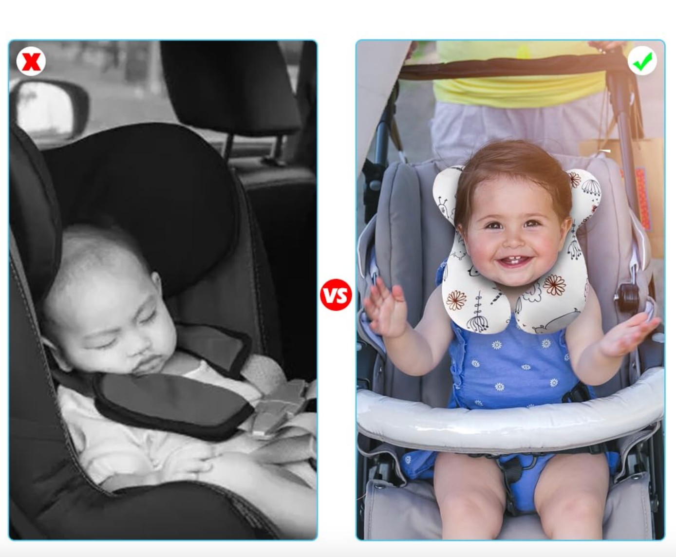 BabyComfort- Infant Support Pillow