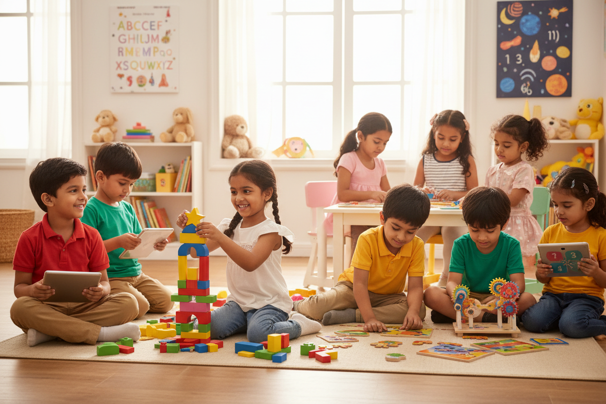 make them indian kids