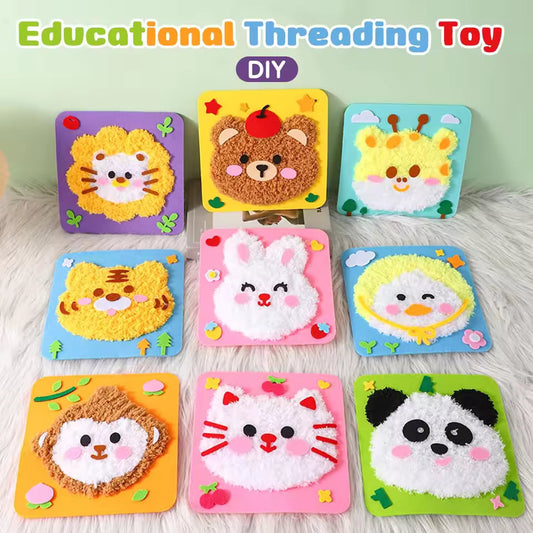 StitchJoy – DIY Needle Art Kit for Kids (Ages 3+) (Buy 1 Get 1 FREE)