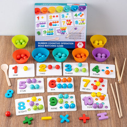 CountNCrunch – Montessori Arithmetic Chopsticks Game